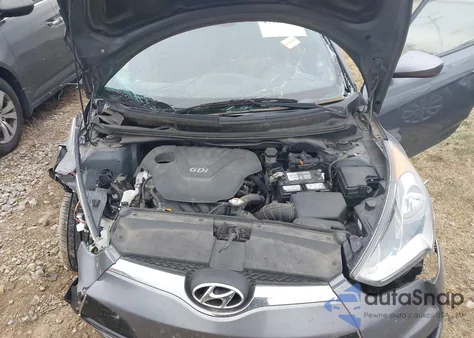 2013 Hyundai Veloster Base W/Black из США, поврежденный, VIN KMHTC6AD4DU146341